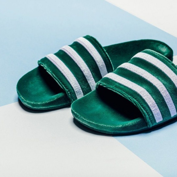 adidas adilette velvet slides